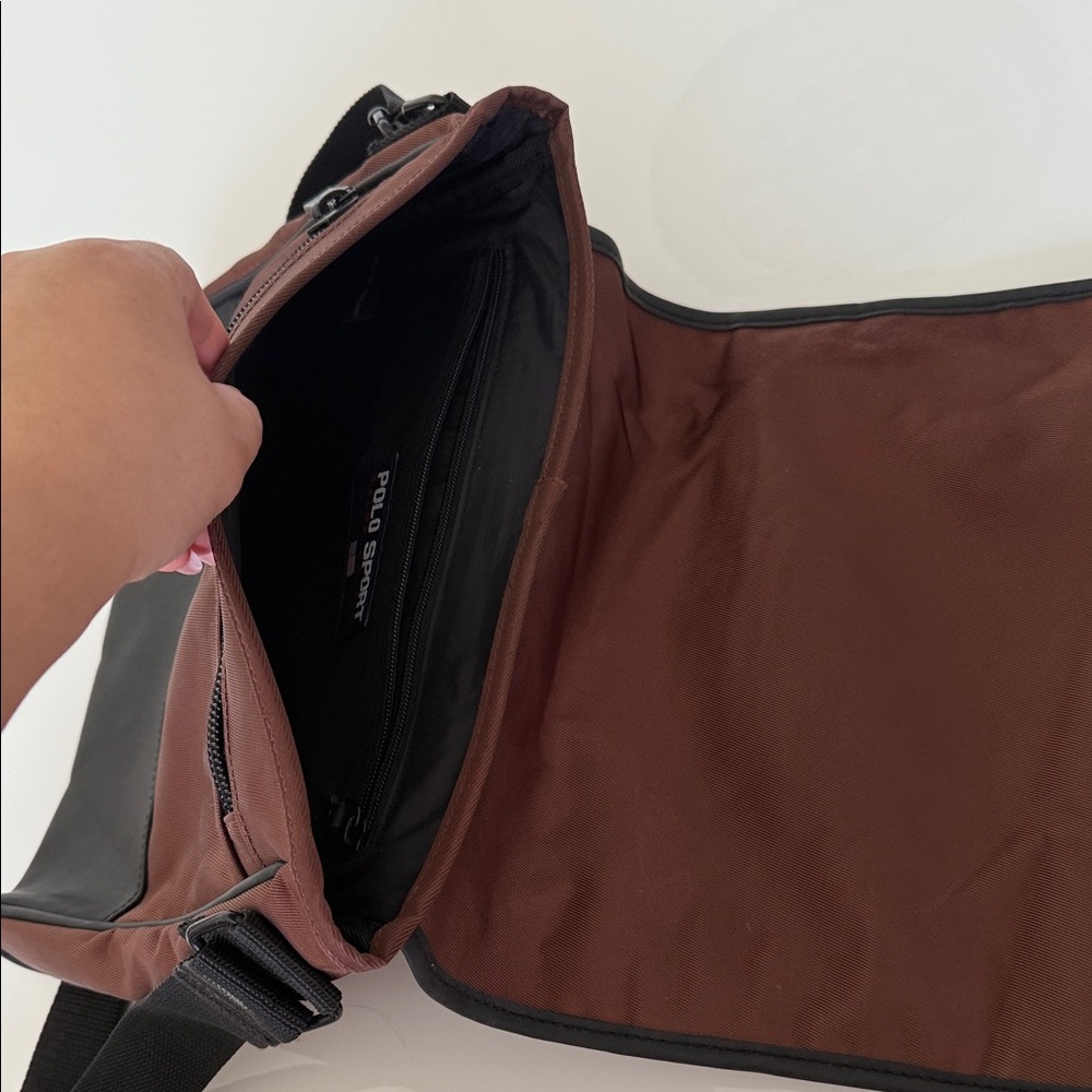 Polo by Ralph Lauren Brown Polo Sport Messenger Bag - Picture 12 of 16